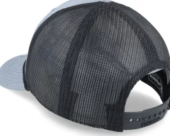 Eagle Silver Patch Heather Grey/Black Rope Trucker - Iconic