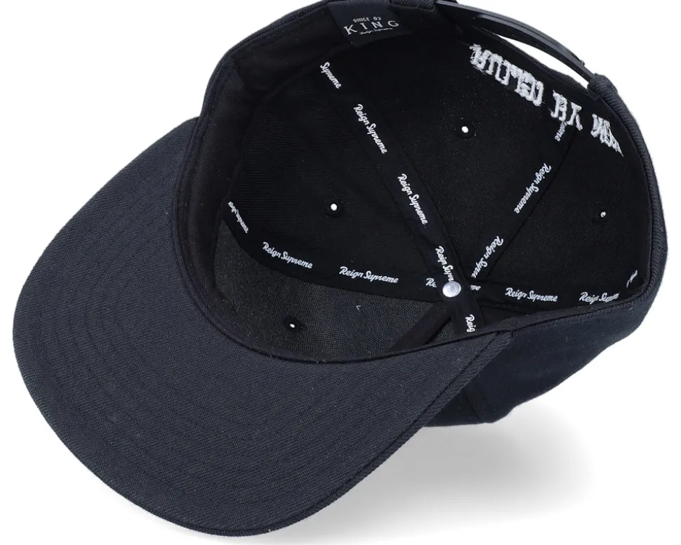 Earlam Black Snapback - King Apparel