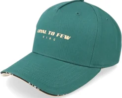 Earlham Curved Peak Green Adjustable - King Apparel