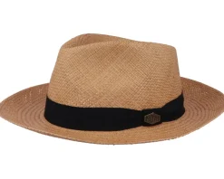 Earnest Panama Biscotto Straw Hat - MJM Hats