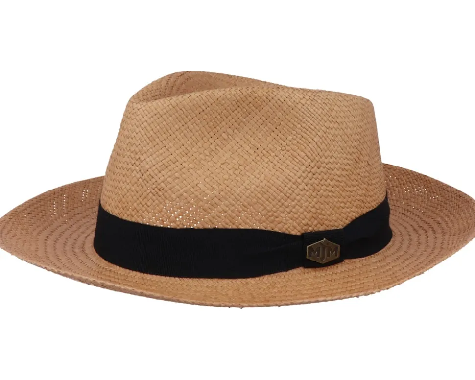Earnest Panama Biscotto Straw Hat - MJM Hats