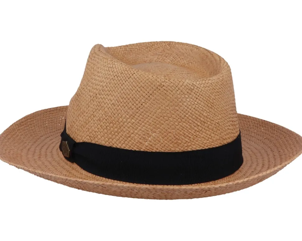 Earnest Panama Biscotto Straw Hat - MJM Hats