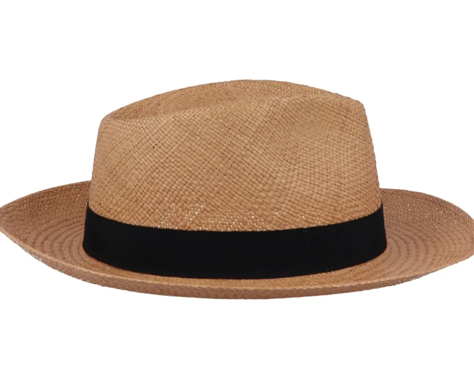 Earnest Panama Biscotto Straw Hat - MJM Hats