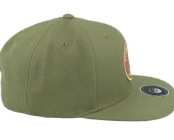Easy Sunset Patch Olive Snapback