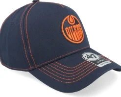 Edmonton Oilers Contrast Stitch 47 Mvp Dt Cap Navy A-frame Adjustable - 47 Brand