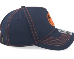 Edmonton Oilers Contrast Stitch 47 Mvp Dt Cap Navy A-frame Adjustable - 47 Brand