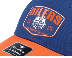 Edmonton Oilers Meshback Blue/Dark Orange Trucker - Fanatics