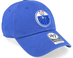 Edmonton Oilers NHL '47 Clean Up Royal Dad Cap - 47 Brand