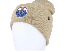 Edmonton Oilers NHL Haymaker 47 Knit Eoi Khaki Cuff - 47 Brand