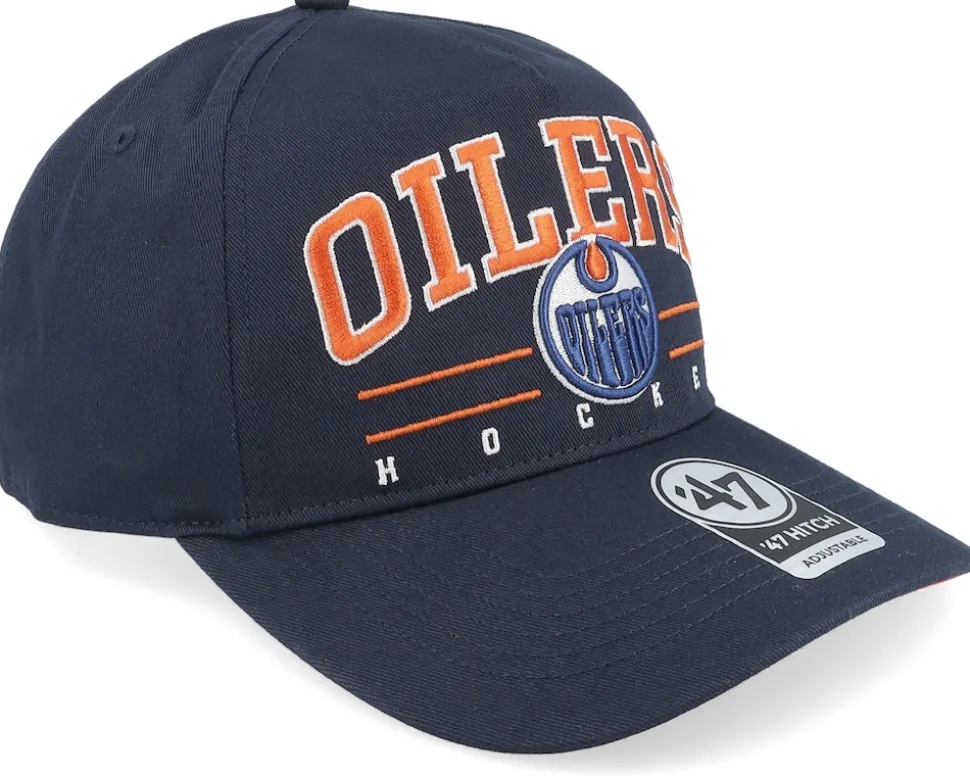 Edmonton Oilers Roscoe 47 Hitch Cap Navy A-frame Adjustable - 47 Brand