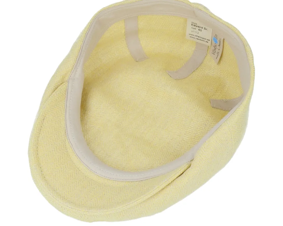 Edward Växbo Lin Rödven Yellow Flat Cap - CTH Ericson