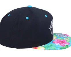 Elephant Mandala Black/Hawaii Snapback - Iconic