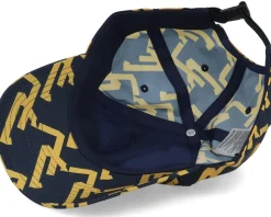 Elijah Geo Print Cap Jl Navy Dad Cap - J.Lindeberg