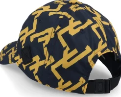 Elijah Geo Print Cap Jl Navy Dad Cap - J.Lindeberg