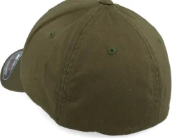 Elk Antler 3d Olive Flexfit - Hunter