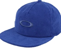 Ellipse Corduroy Hat Crystal Blue Snapback - Oakley