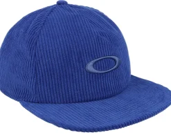 Ellipse Corduroy Hat Crystal Blue Snapback - Oakley