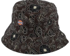 Ellis Hat Floral All Over Print Dark Brown Bucket - Dickies