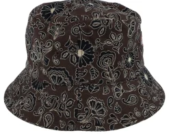 Ellis Hat Floral All Over Print Dark Brown Bucket - Dickies