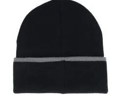 Elmer Crest Beanie Black/Gargoyle Cuff - Herschel
