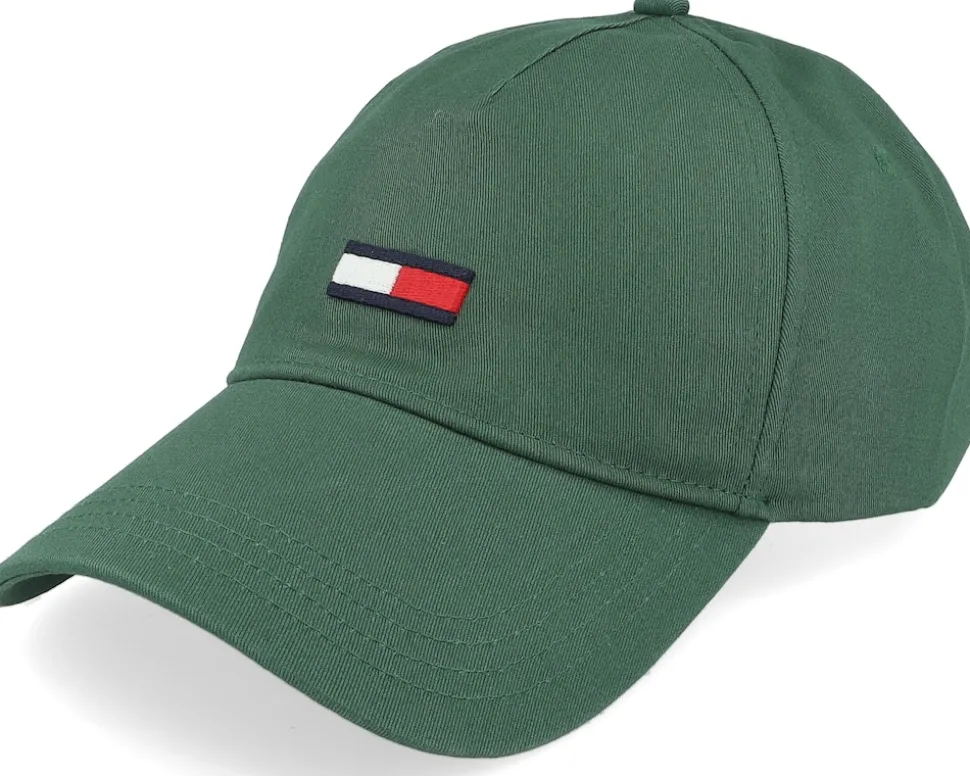 Elongated Flag Green Dad Cap - Tommy Hilfiger