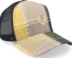 Embocheck Wheat/Black Trucker - Djinns