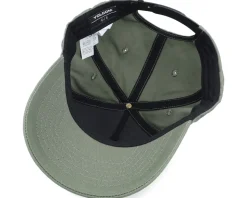 Embossed Stone Hat Light Olive A-Frame Adjustable - Volcom