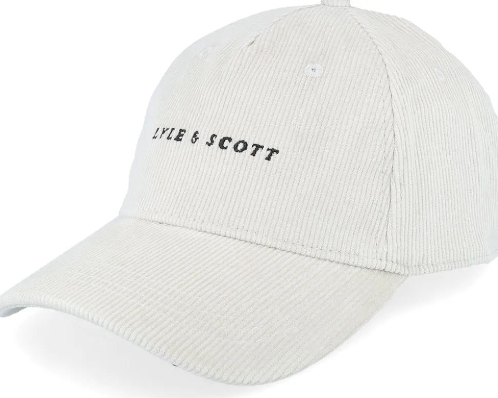 Embroidered Corduroy Cap Cove Dad Cap - Lyle & Scott