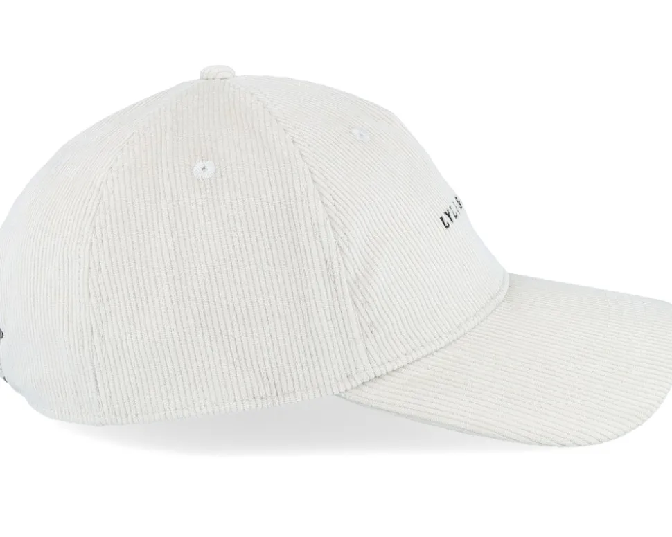 Embroidered Corduroy Cap Cove Dad Cap - Lyle & Scott