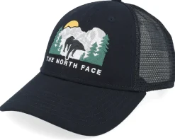 Embroidered Mudder Black Trucker - The North Face