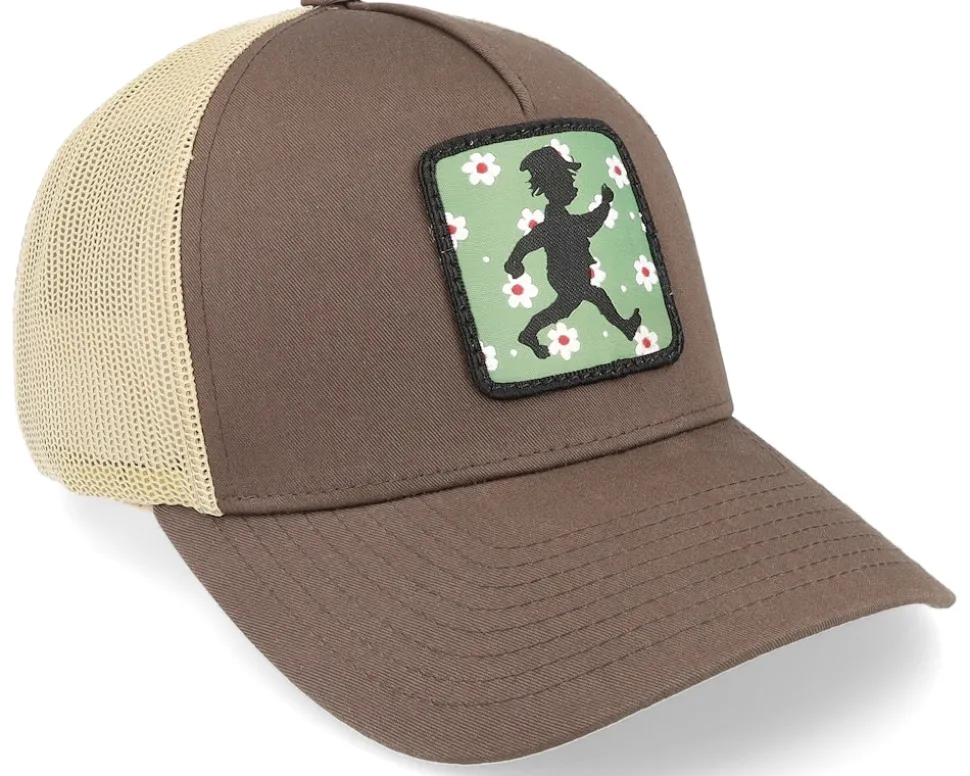 Emil Silhouette Blossom Brown/Khaki Trucker - Emil I Lönneberga