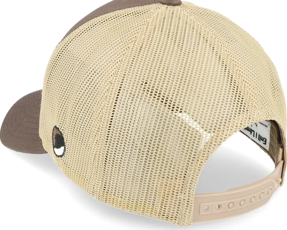 Emil Silhouette Blossom Brown/Khaki Trucker - Emil I Lönneberga