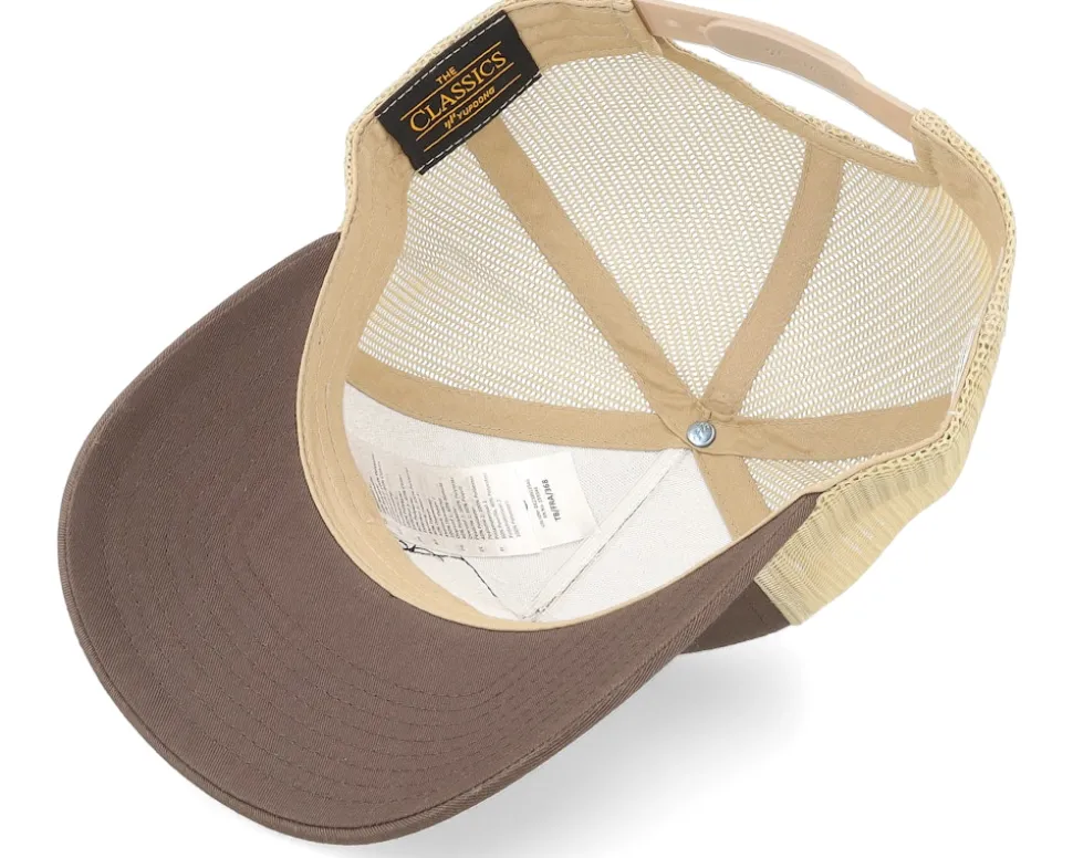 Emil Silhouette Blossom Brown/Khaki Trucker - Emil I Lönneberga