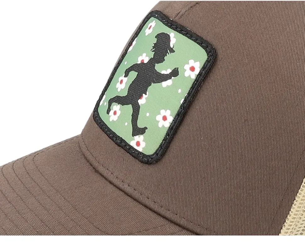 Emil Silhouette Blossom Brown/Khaki Trucker - Emil I Lönneberga