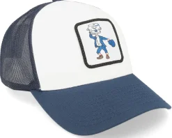 Emil Soup Bowl White/Navy Trucker - Emil I Lönneberga