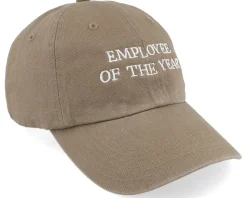 Employee Of The Year Driftwood Brown Dad Cap - Iconic