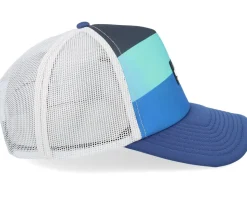Emu Coop Nebulas Blue A-Frame Trucker - Quiksilver