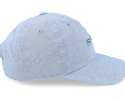Encore Light Blue Chambray Dad Cap - Coal