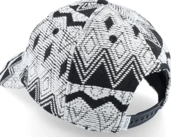 Encore White Geo Dad Cap - Coal
