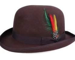 English Derby Brown Bowler - Jaxon & James