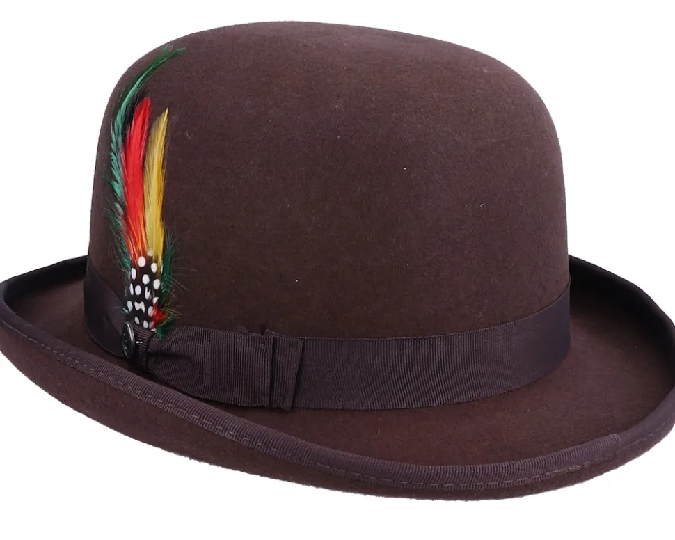English Derby Brown Bowler - Jaxon & James