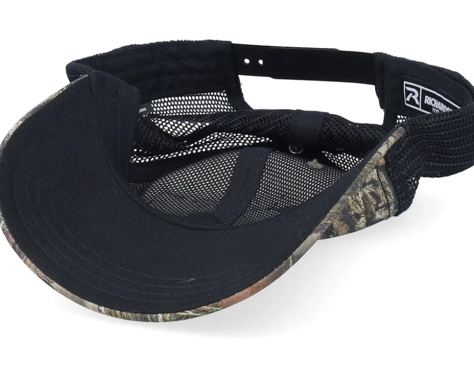 Engraved Alaska Mountain Patch Mossy Oak/Black Trucker - Wild Spirit