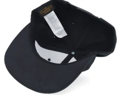 Engraved Alaska Mountain Box Patch Black Snapback - Wild Spirit