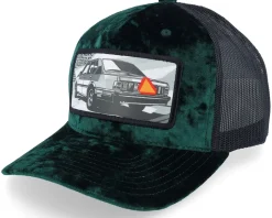 Epa Car Pop Art Velvet Black A-Frame Trucker - Calza Pennello