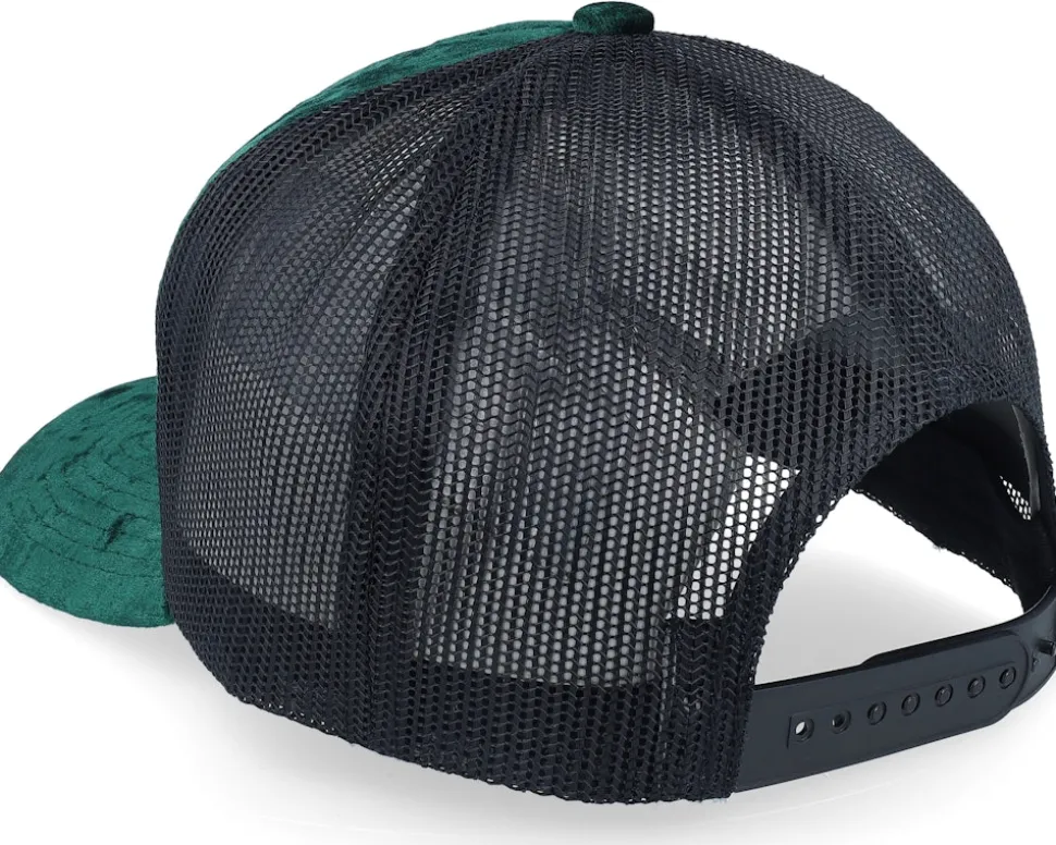 Epa Car Pop Art Velvet Green/Black A-Frame Trucker - Calza Pennello