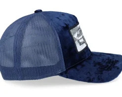 Epa Car Pop Art Velvet Navy A-Frame Trucker - Calza Pennello