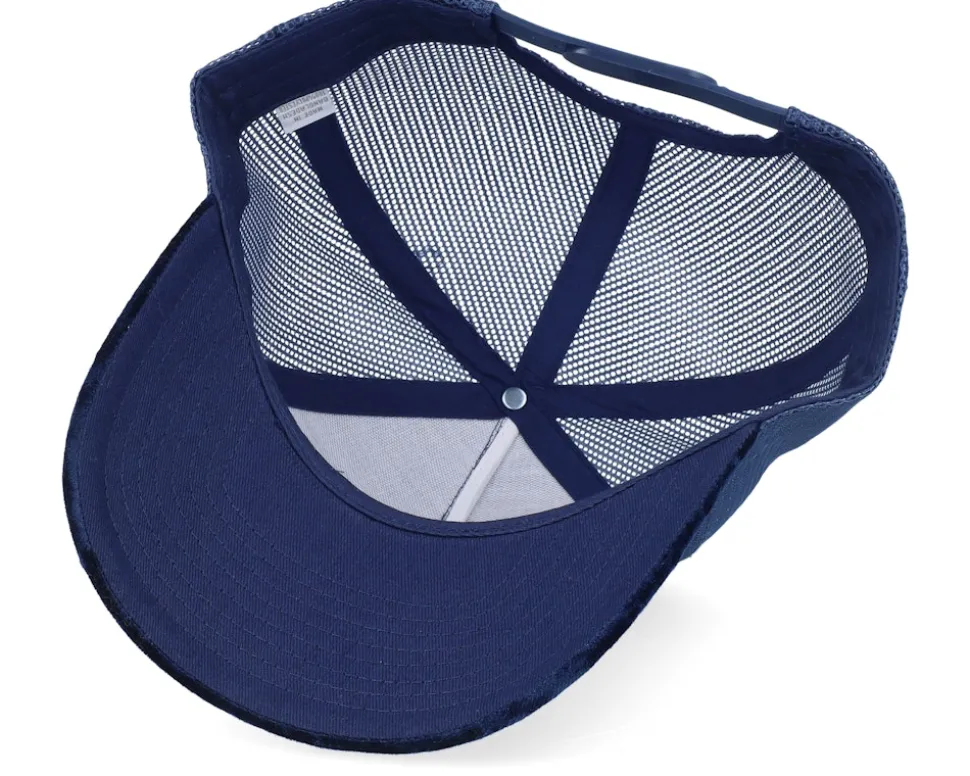 Epa Car Pop Art Velvet Navy A-Frame Trucker - Calza Pennello