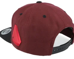 Epa Dunk Gold Registreringsskylt Maroon/Black Snapback - Iconic