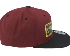 Epa Dunk Gold Registreringsskylt Maroon/Black Snapback - Iconic