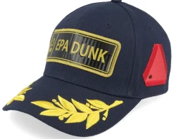 Epa Dunk Gold Registreringsskylt Winner Navy Adjustable - Iconic